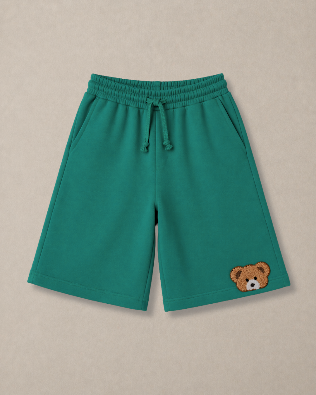 Set of Green 67 Tshirt and Green Long Shorts