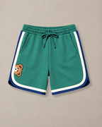 Set of 67 Tshirt and Green Varsity shorts
