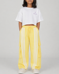Utility Streetwear Cargo Pants for Kids in Yellow